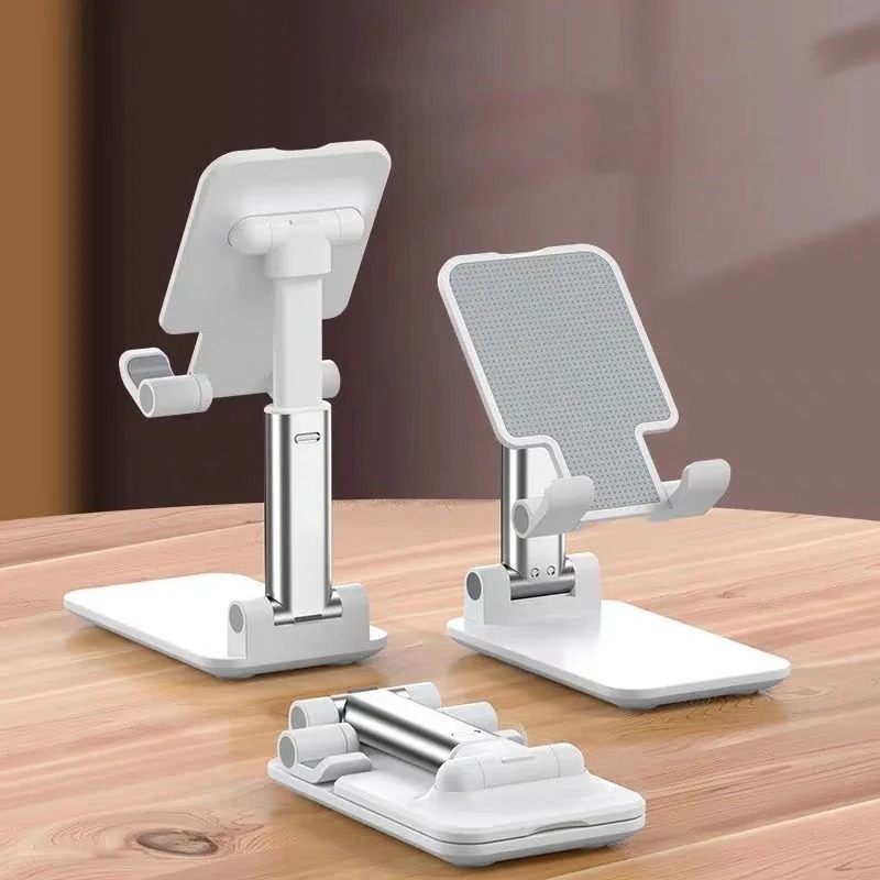 Essential Tablet Accessories - ขาตั้งโทรศัพท์ตั้งโต๊ะ ขาตั้งแท็บเล็ตแบบปรับได้ ขาตั้งแท็บเล็ตแบบยืดหยุ่น ปรับระดับได้ ขาตั้งสำหรับไลฟ์สด