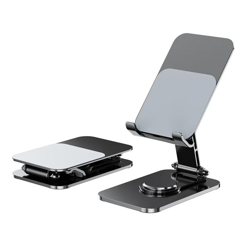 Essential Tablet Accessories - ยูนิเวอร์แซล เมทัล 360 ° ขาตั้งโทรศัพท์แบบหมุนได้ แท็บเล็ตแบบพกพา