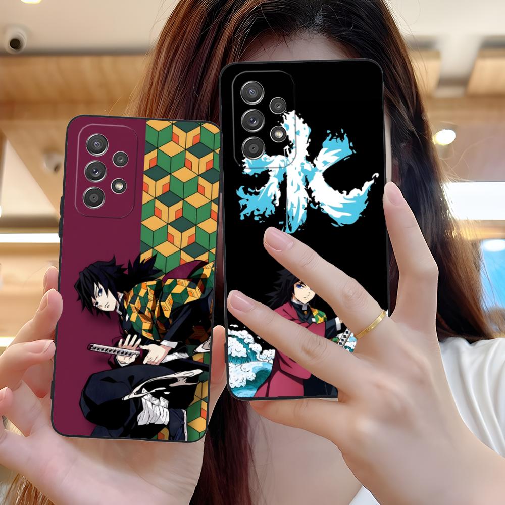 Samsung Galaxy A55 - เคสโทรศัพท์ลายดาบพิฆาตอสูร ยูกิ โทมิโอคา สำหรับ Samsung Galaxy