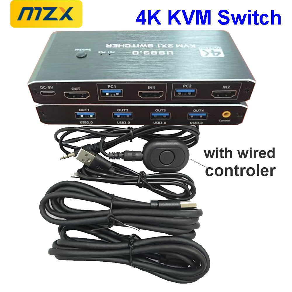 Tablet With All Accessories - KVM สวิตช์ 4K 60Hz ฮับ USB