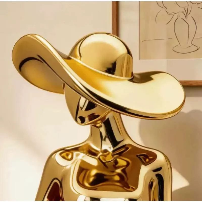 Unique Table Accessories - 2026 รูปปั้นเรซินดีไซน์เฉพาะตัวสำหรับตกแต่งโต๊ะ อุปกรณ์ตกแต่งโต๊ะ ของตกแต่งทางเข้า ของประดับตู้ทีวี