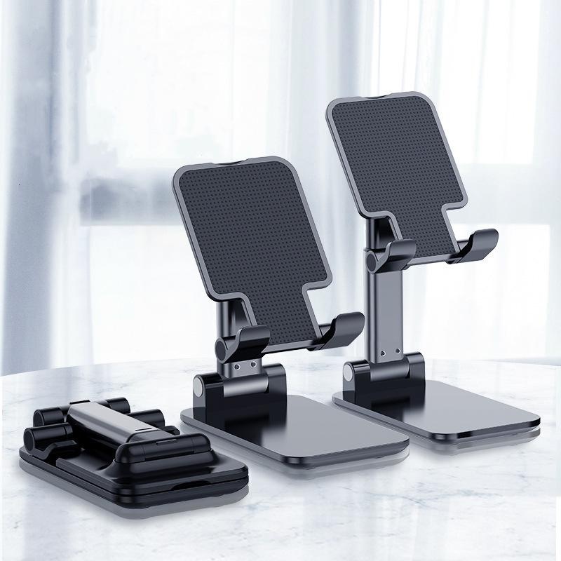 Essential Tablet Accessories - ขาตั้งโทรศัพท์ตั้งโต๊ะ ขาตั้งโทรศัพท์แบบยูนิเวอร์แซล แท่นวางแท็บเล็ต ขาตั้งแบบยืดหยุ่น ปรับได้ ใช้สำหรับถ่ายทอดสด
