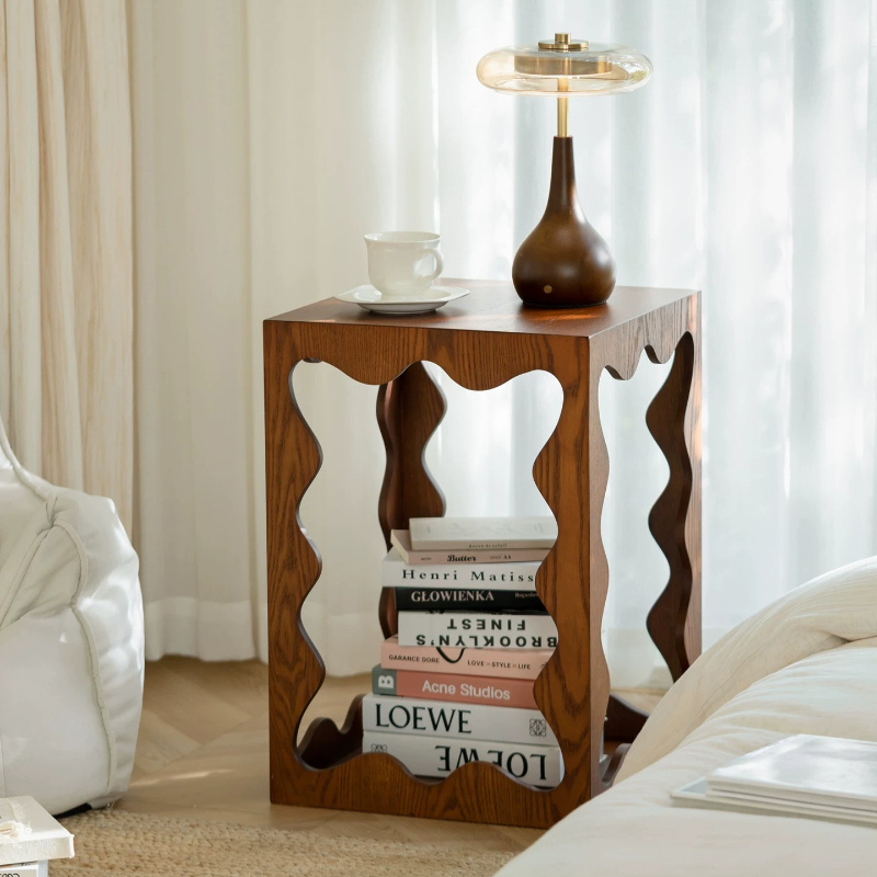 โต๊ะข้างไม้เตี้ยดีไซน์ไม่ซ้ำใค - Unique Table Accessories บทวิจารณ์และราคา