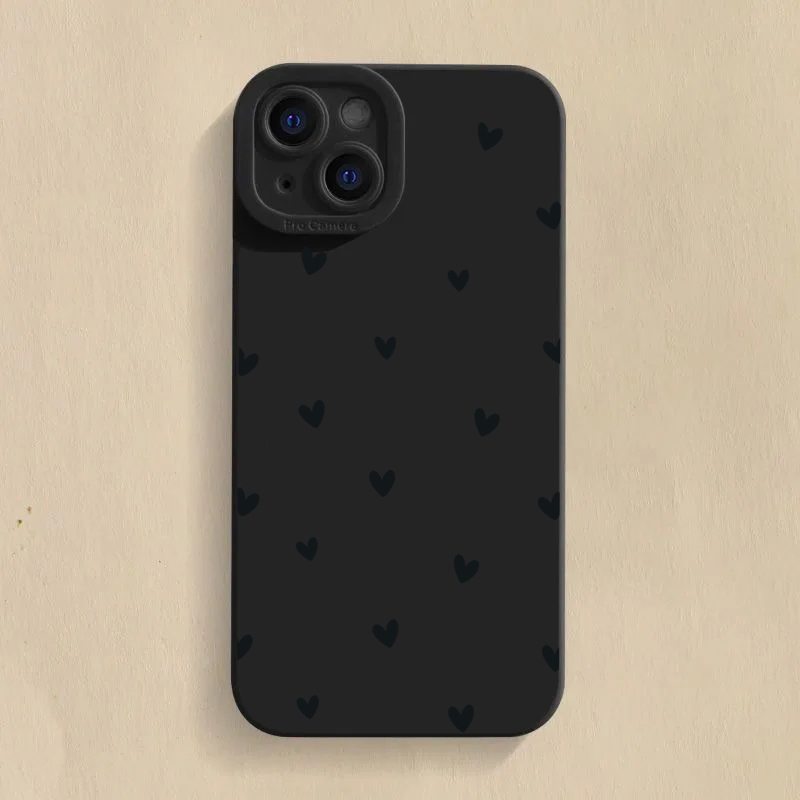 เคสโทรศัพท์ป้องกันรูปหัวใจสีดำ - Samsung Galaxy A55 บทวิจารณ์และราคา