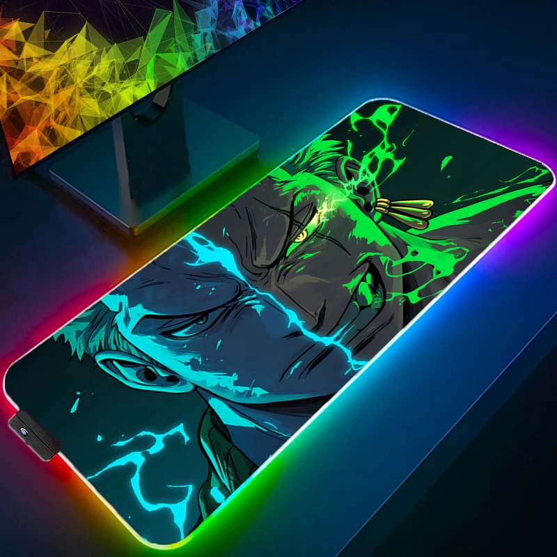 ONE PIECE Zoro Mouse Pad RGB อ - Tablet With All Accessories บทวิจารณ์และราคา