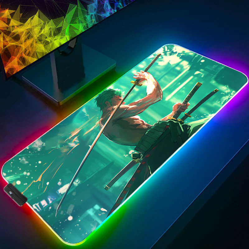 ONE PIECE Zoro Mouse Pad RGB อ - Tablet With All Accessories บทวิจารณ์และราคา