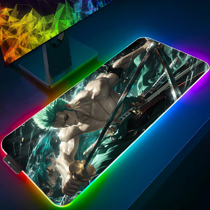 ONE PIECE Zoro Mouse Pad RGB อ - Tablet With All Accessories บทวิจารณ์และราคา