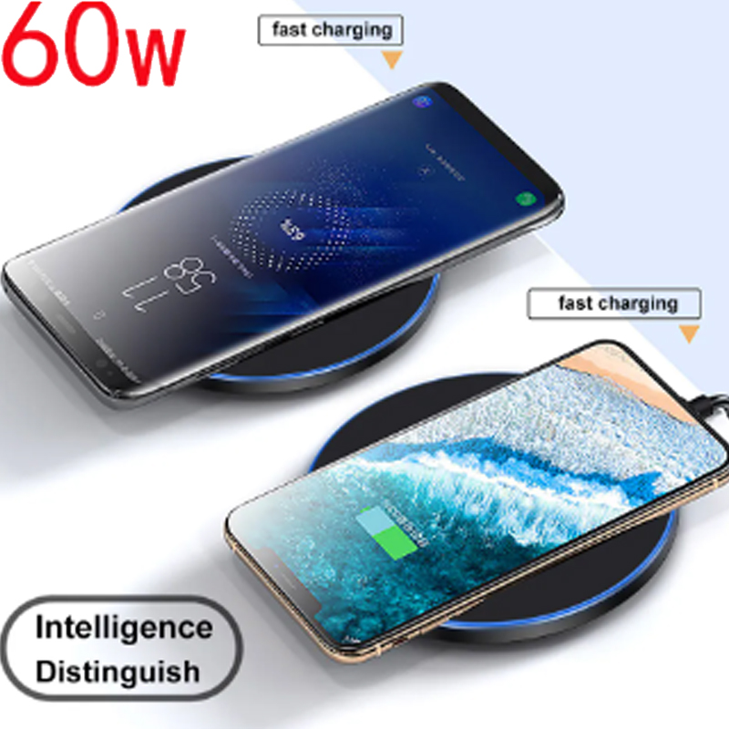 60W Wireless Charger Pad สําหร - Motorola Tablet Accessories บทวิจารณ์และราคา