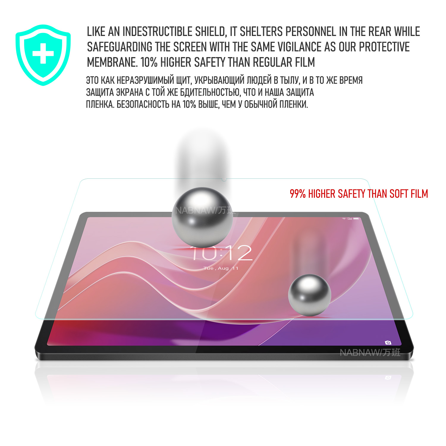 2 ชิ้น HD Scratch Proof Screen - Lenovo Tablet M11 Accessories บทวิจารณ์และราคา